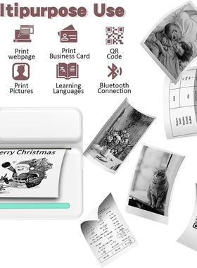 C19实力工厂跨境热敏打印机小型标签照片迷你错题学生口袋可连手