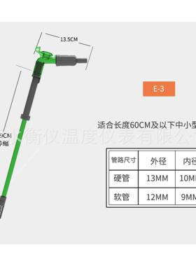 仟锐Qanvee新款S系列可挂鱼缸清洁换水器 S-6S-3水族洗沙吸便器