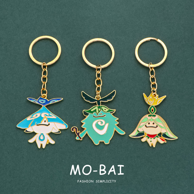 原神周边精灵兰那罗钥匙扣