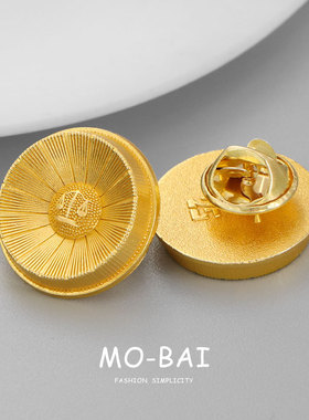 日剧逆转裁判周边胸针ins个性创意西服别针配饰律师金属徽章饰品