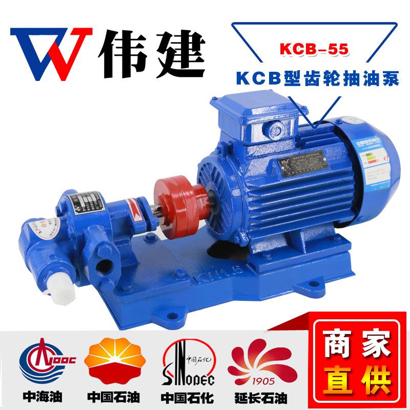 铸铁KCB18.3L/min齿轮抽油泵 耐磨电动机油输送泵