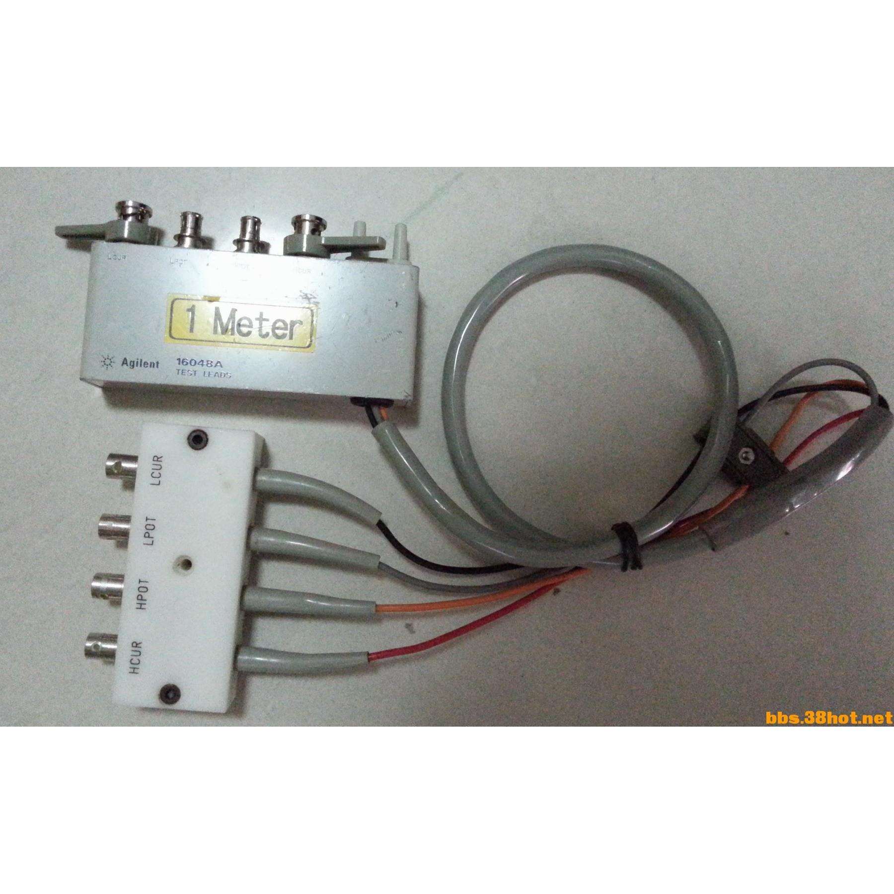 现货出售 agilent16048D LCR测试夹具/电桥测试夹具
