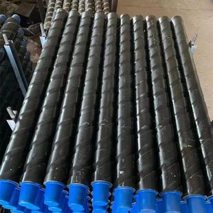 矿用63.5三棱刻槽钻杆 63*1m螺旋槽三棱钻杆 煤矿井下使用
