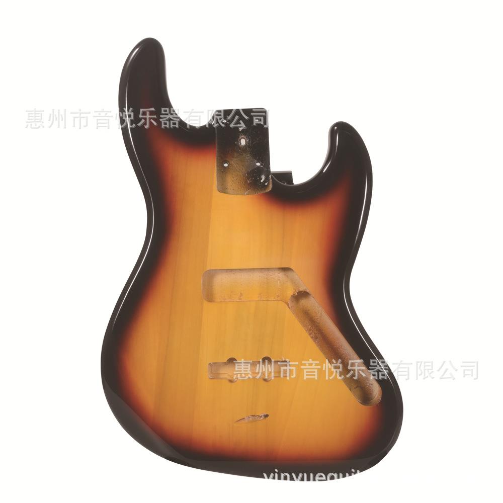 现货电吉他配件 ST日落色吉他琴体 组装吉他工厂可吉他各部位配件