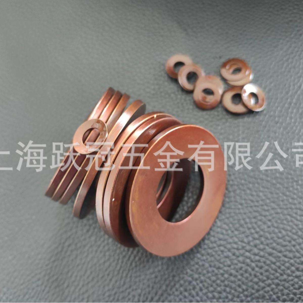 DIN2093 碟型垫圈 200*102*5.5 8 12 碗形碟簧 60Si2MnA 蝶形垫片