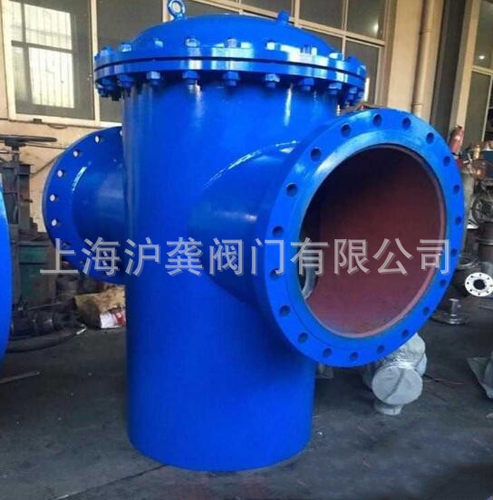 快开提篮工业污水管道篮式过滤器