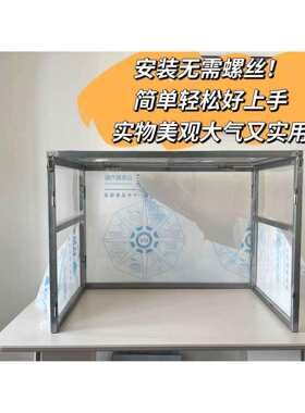 冰糖葫芦凉皮熟食摆摊小吃架子商用展示柜子防尘玻璃罩手
