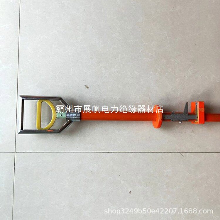 测距线缆测量杆多用途测线尺外径绝缘线绝缘径导线米杆长柄展帆