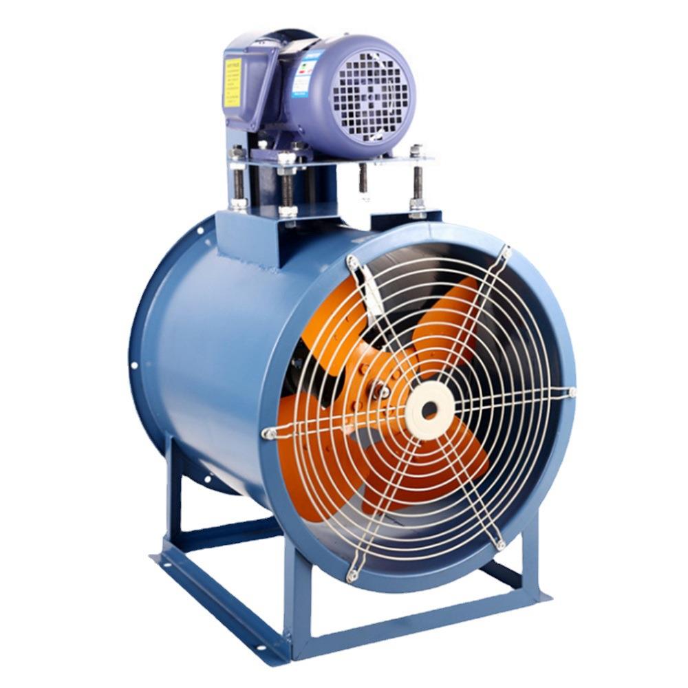 KT40外置电机轴流通风机 用于隔爆排风 耐高温输送含油烟介质