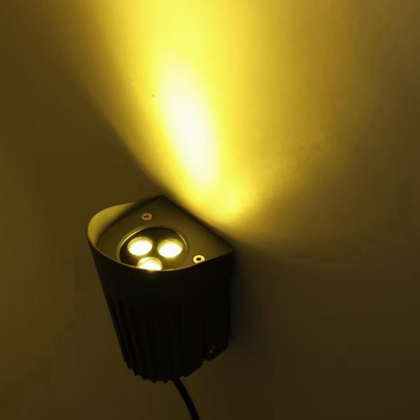 户外投射壁灯LED草坪灯9W10W广场照树灯别墅工程款酒店挂壁投光灯