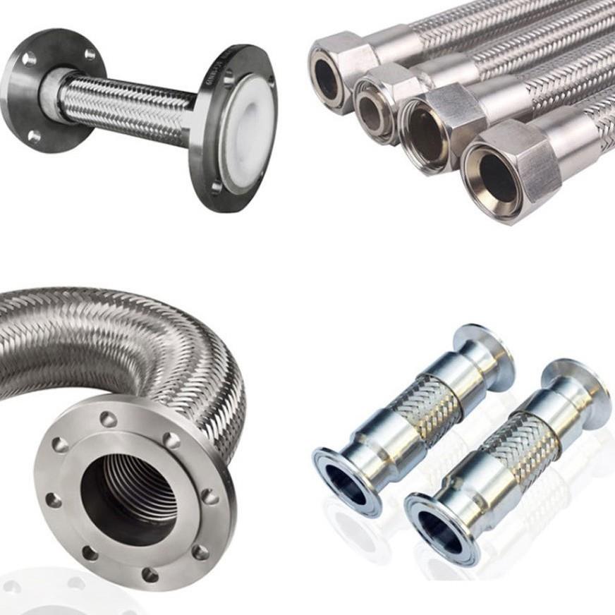 不锈钢法兰式金属软管/软连接/波纹管DN50 65 80 100 125 150/200