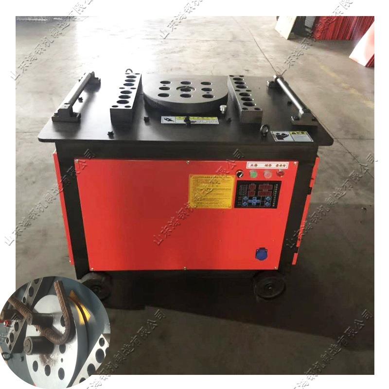 全自动钢筋弯曲机 小型圆钢方管弯箍器 建筑工地螺纹钢折弯机