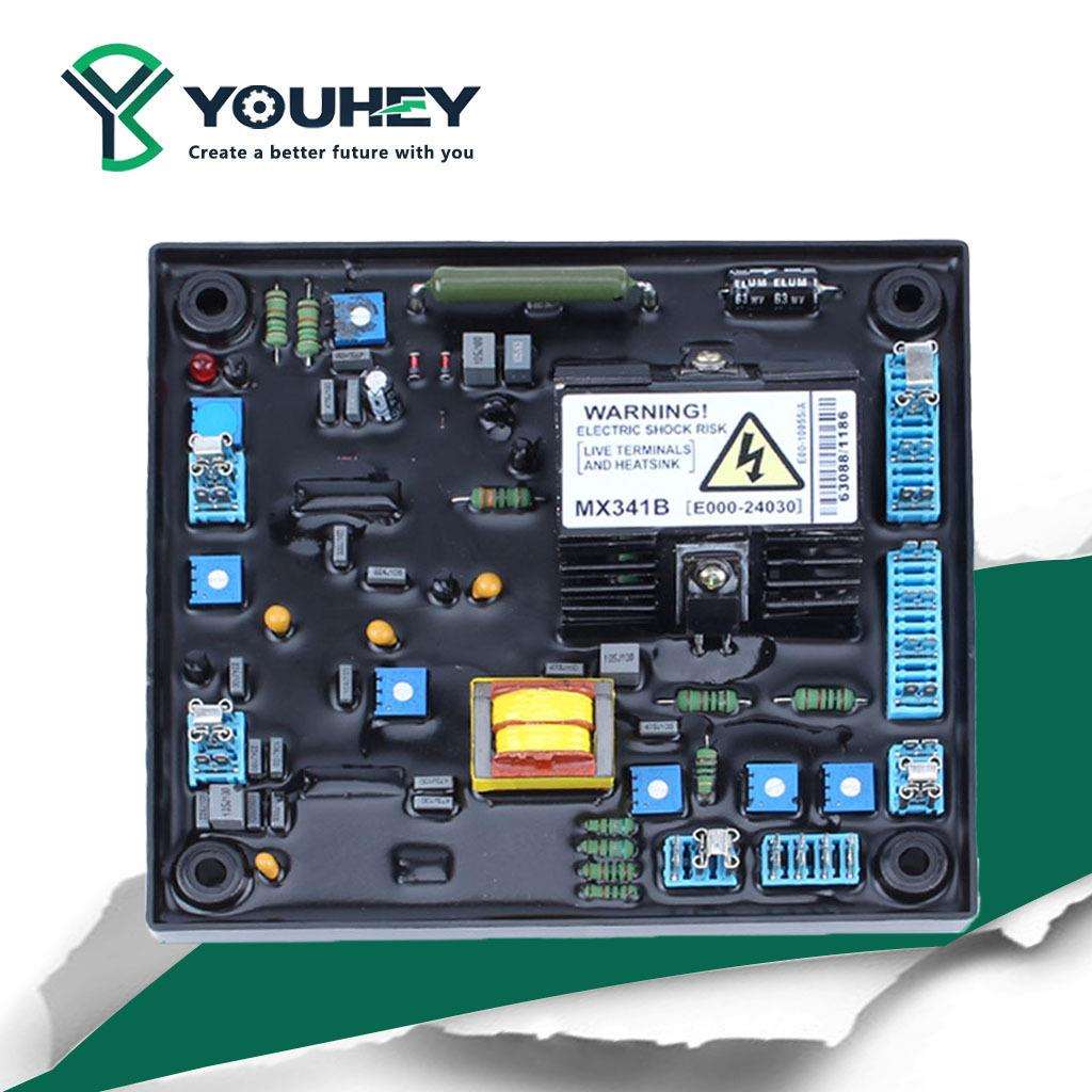 MX341B 永磁发电机励磁调节器AVR无刷自动调节器柴油发电机组配件