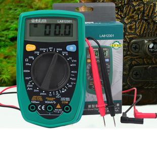 数显F式 新品 掌上数字万用电表 经济款 背光防烧LTA812301 直销新品