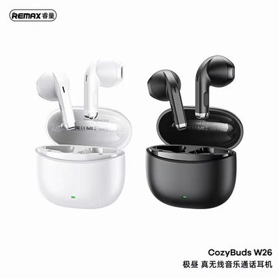 Remax 睿量蓝牙耳机无线2024新款高端音质超好降噪半入耳式男女款