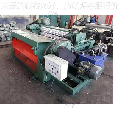 全自动松原木KZY-36找平去皮设备无旋卡切式木打皮液压型狼牙棒找