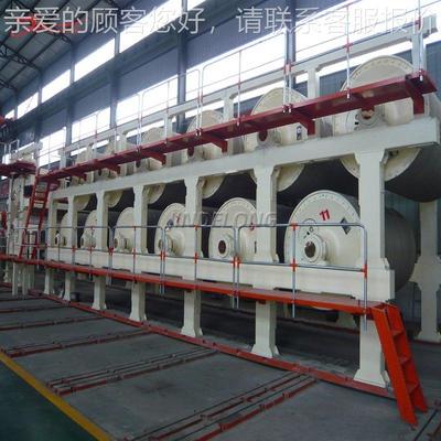 家直销24002400长网楞纸机 瓦包装纸造纸机 造纸设备厂配件 及品