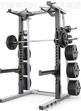 M美国MATRIX深架MG-69蹲0半开放框式深蹲卧推举重70261力R量训练