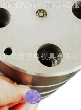 瑞透模具制造商V天C明软管挤出模具，软塑28451料P挤出模