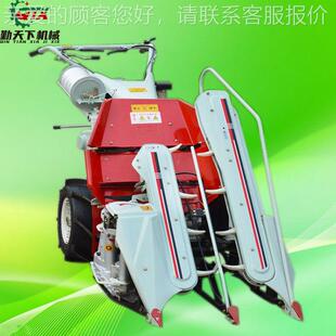 四轮小自式麦收割打捆一体机农用多用途青走稞打水稻OHH苜蓿捆机