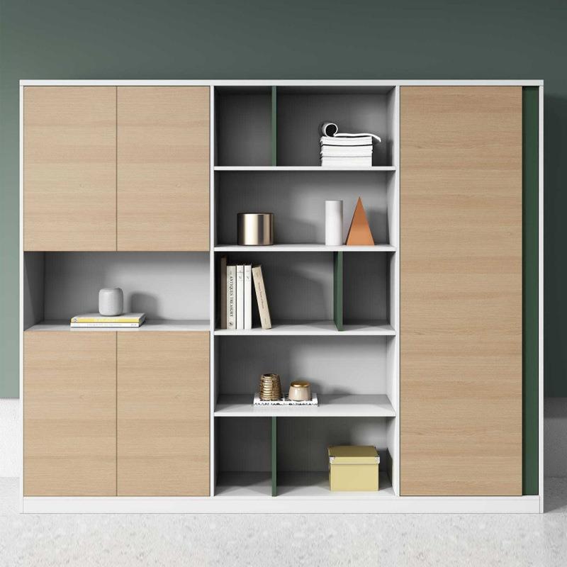 办公书柜玻璃文件柜简约档案柜资料柜保密柜办公柜子老板书柜