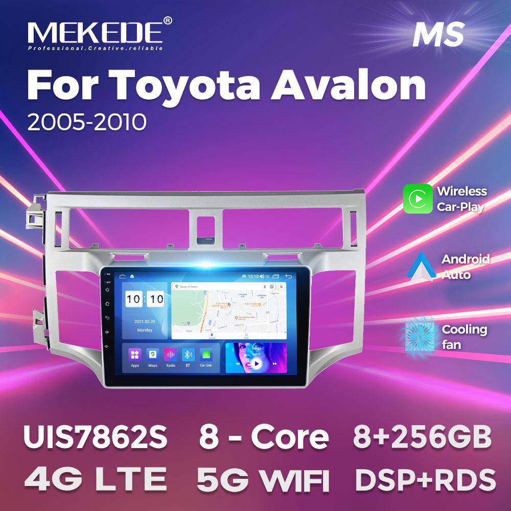 适用于ToyotaAvalon2005-2010丰田亚洲龙安卓智能车载导航仪主板