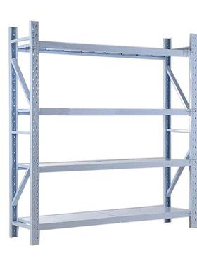 仓储货架货架中型货架轻型货架铁架子宁波中仓蝴蝶孔货架