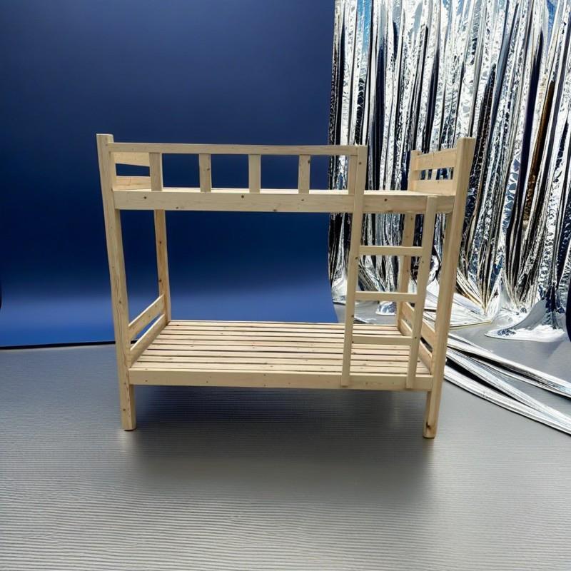 简约上下床实木子母床学校宿舍上下铺实木爬梯子同宽家用高低床