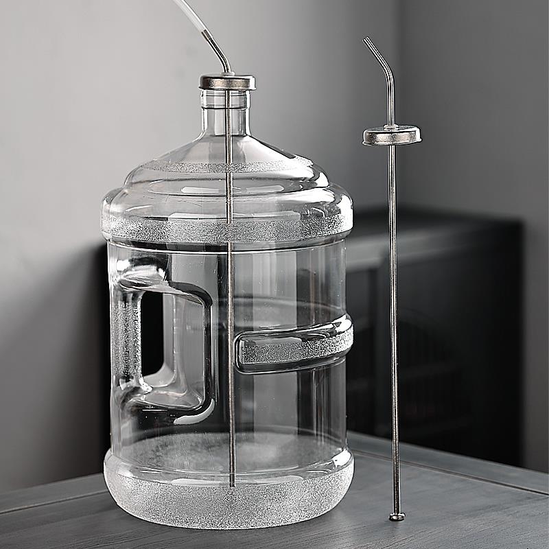 纯钛茶具桶装水上水管烧水壶抽水管茶道配件沉头钛合金吸水进水管