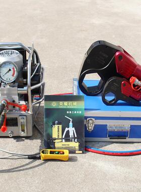 供应液压扳手 大扭矩 重型 电动 航空铝钛合金材料中空型KLCD系列