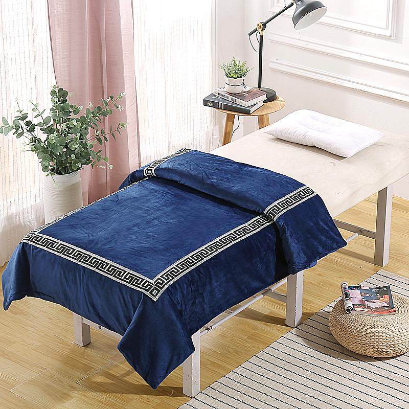 水晶绒美容院被子被芯被罩被套美容床按摩床足浴专用被子加厚冬被,床上用品,化纤被,淘宝优惠券,粉丝福利购,淘宝优惠卷