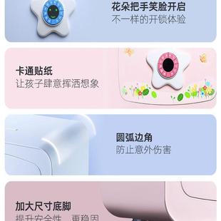 箱女办公礼物全钢夹万保险柜家用小型迷你保管箱 儿童保险箱柜密码