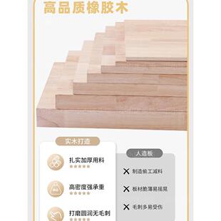 新款 简约现代床边收纳储物柜 卧室家用实木床头柜子带锁中式 免安装