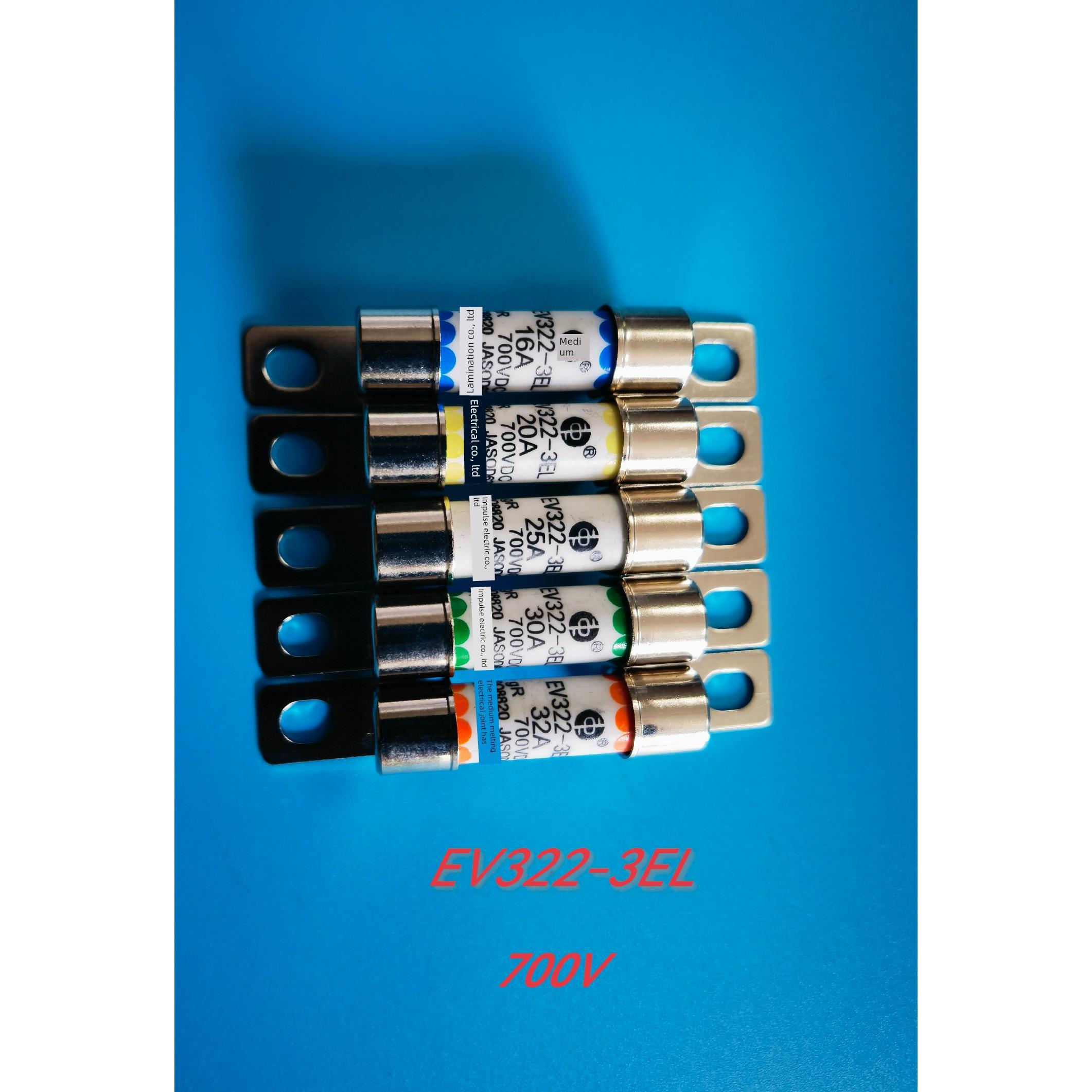 新能源电车保险丝高压700V熔断器EV322-3EL 16A 20A 25A 30A 32A
