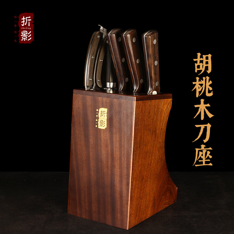 折影刀架置物架厨房家用多功能菜刀收纳刀架子台面款刀座放刀架