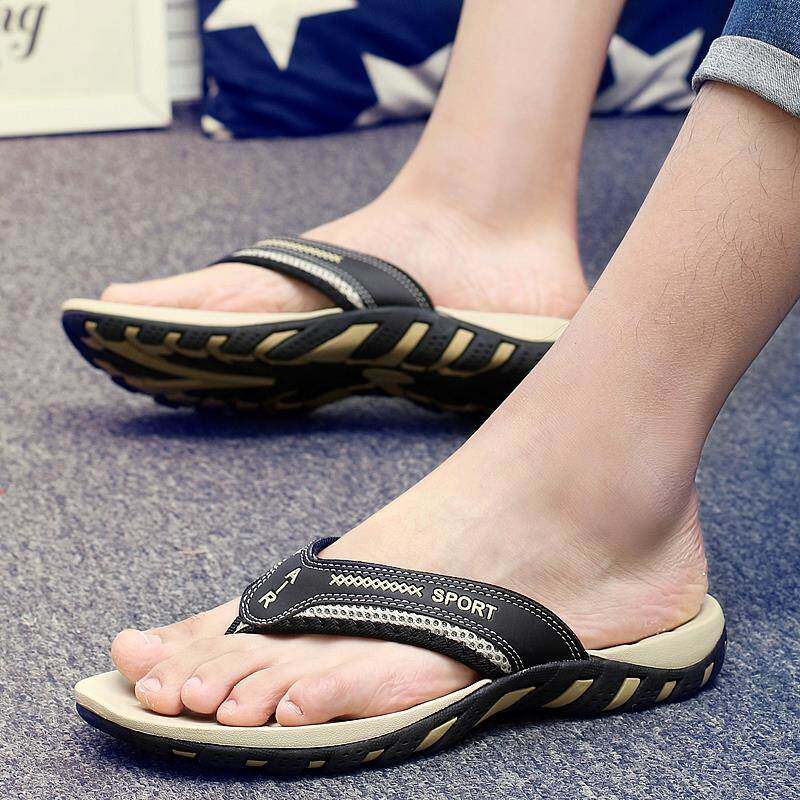 夏季潮流外穿大码夹脚拖鞋男人字拖防水防滑防臭运动休闲沙滩凉鞋