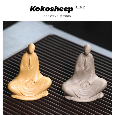 KoKosheep茶宠摆件宜兴紫砂无相