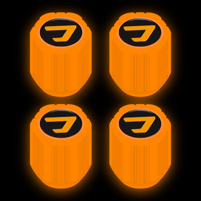 捷达夜光气门嘴VA3 VS5 VS7汽车轮胎发光气嘴帽内饰用品装饰改装