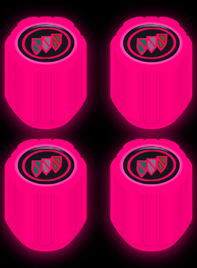 别克夜光气门嘴GL8阅朗GL6君威君越英朗昂科威汽车轮胎气嘴帽装饰