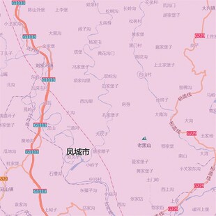 2021新款丹东市地图贴图办公室挂图高清防水墙壁贴超大装饰画定制