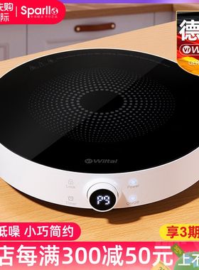 德国电磁炉家用小型迷你电热炉火锅用2024新款大功率爆炒菜电池炉