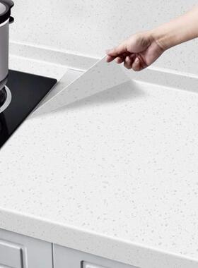 厨房面保护垫防耐油贴柜灶台台加厚大理石67803纹自粘防水高温不