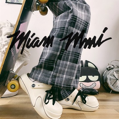 春夏厚底情侣德比大头凉拖鞋男女外穿包J头防滑洞洞鞋凉鞋沙滩鞋