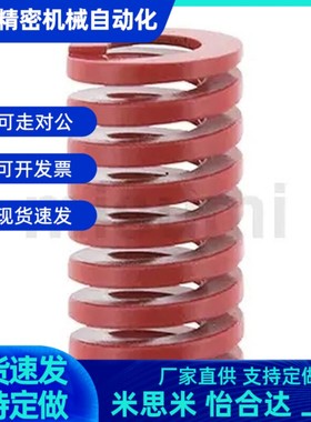 模具弹簧日标矩形红色弹簧TM25*25 30 35 40 45 50 5T5 60 65 70