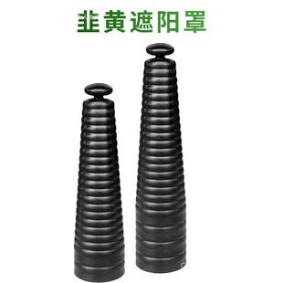 韭黄遮阳罩厂家 黑色tpe韭黄直筒罩韭黄户外种植培育遮光罩