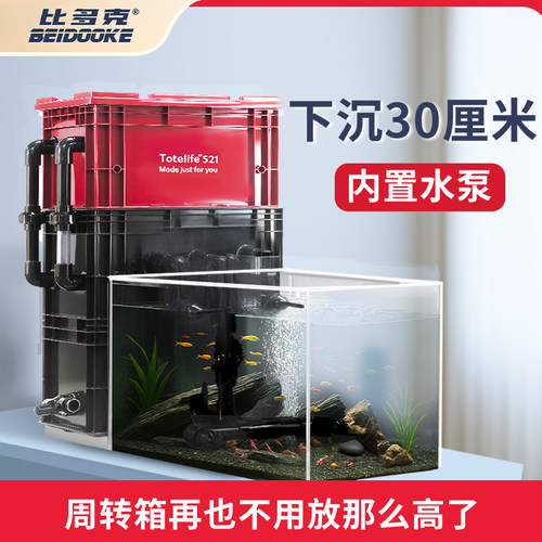 比多克下沉式侧滤内置水泵周转箱