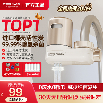 安吉尔龙头过滤器陶瓷滤芯可清洗