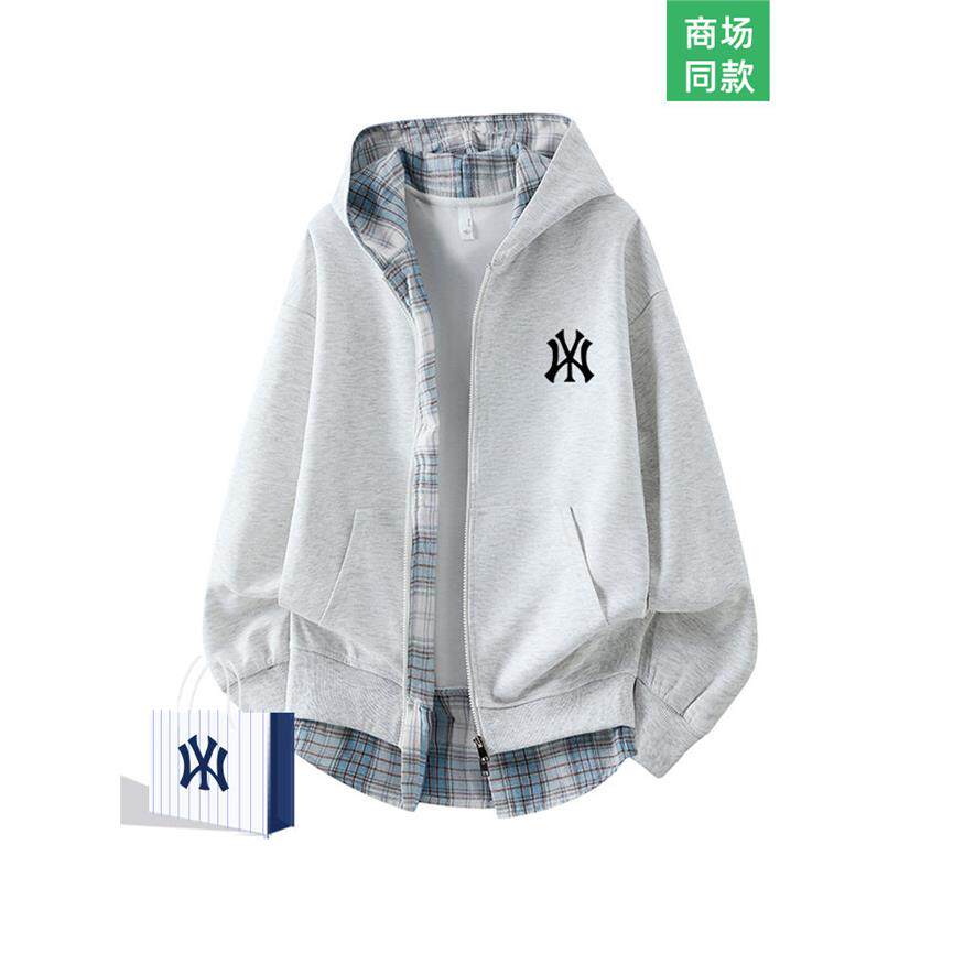 【1折专区】春秋款简约休闲开衫卫衣女生潮流百搭宽松美式外套