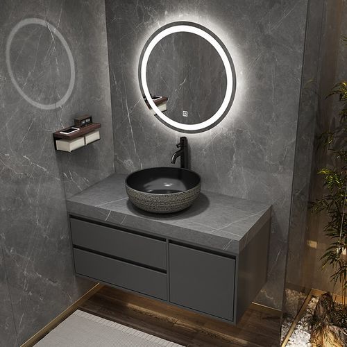 酒店浴室柜定制洗脸盆柜组合厕所洗手池卫生间洗面盆卫浴柜洗漱台