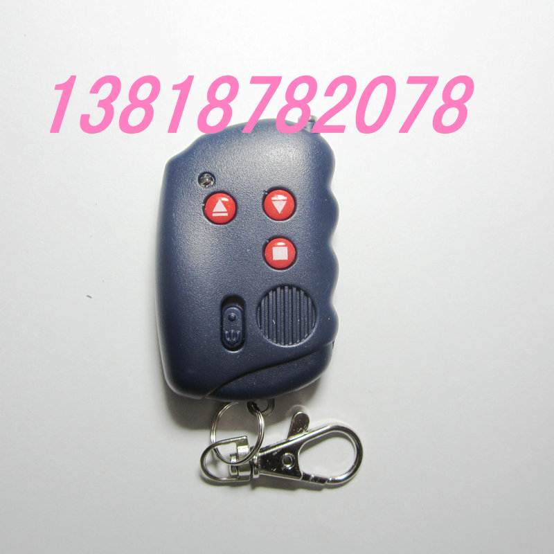 威捷418频率遥控器电动门悍码钥B匙自动伸缩门道闸升降杆手柄开关